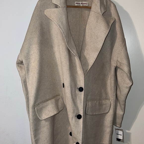 NWT Free People Adore You wool Jacket - Picture 6 of 12